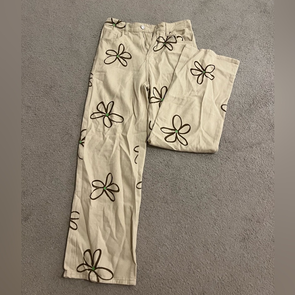 Women’s jeans- flower print